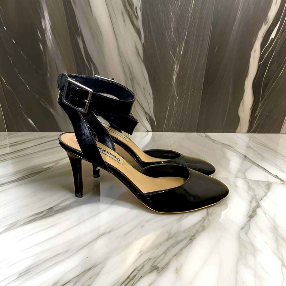 Karl Lagerfeld patent leather shoes-only wore one.